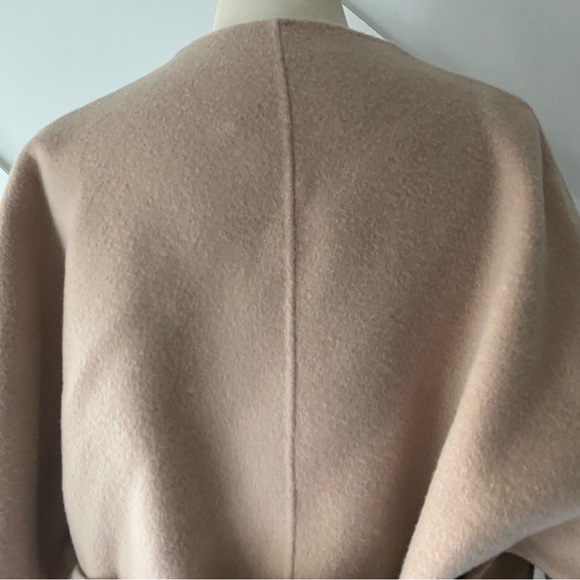 BA&SH Blame Belted Brushed Wool Short Coat - 1 (S) - Picture 8 of 15